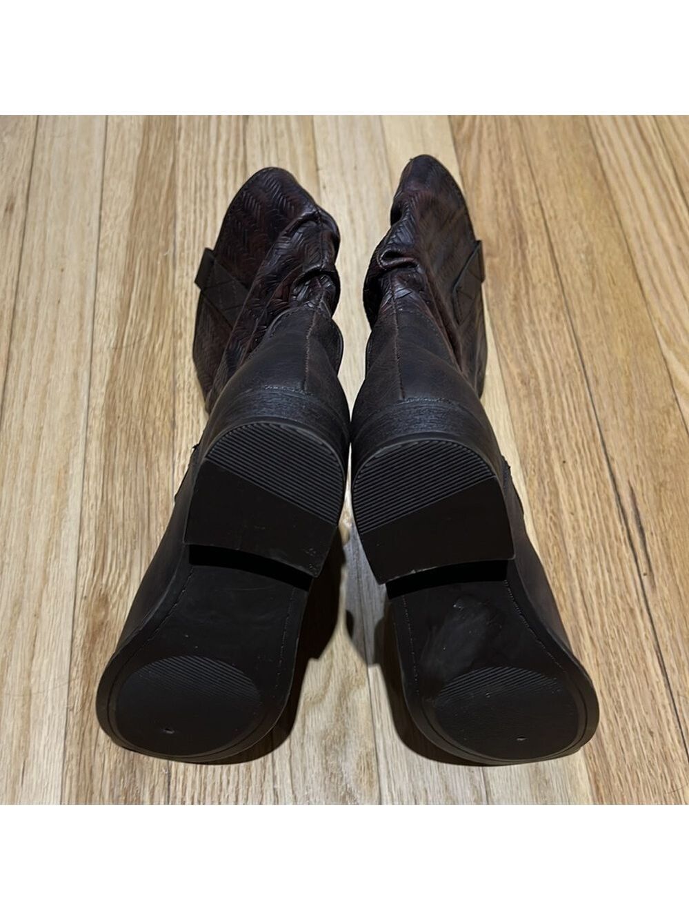 Girls Brown Tall Boots Size 5 - Picture 7 of 7